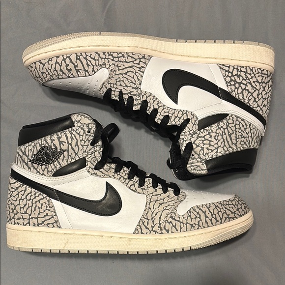 Jordan Other - Nike Air Jordan 1 Retro High OG Elephant Print